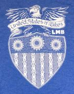 Product Description: Take a minute to remember the first time you rode your bike.Grinning from ear to ear as you pedaled down the street or across the fields feeling the freedom, independence and fun of being on your bike.</br></br>In a word - Joy.</br></br>This shared understanding of a common experience is what unites all bicyclists - a united state of joy. A United States of Bikes!</br></br>District Perfect Tri soft-style t-shirt.The perfect blend of softness and easy-going style! Made with a striking heathered tri blend jersey, this super soft crew neck tee has a tear-away label and is made up of 50% polyester, 25% ringspun cotton, and 25% rayon.</br></br>SIZE CHART</br> United States of Bikes T-Shirt