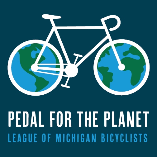 Pedal for the Planet Sticker $3/5/10