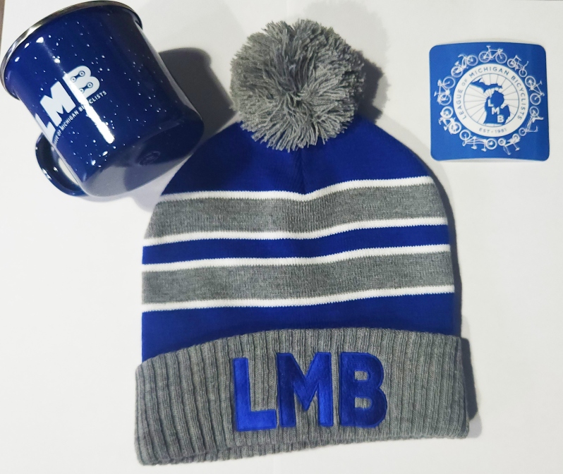 Product Description: A winning combination to stay warm and show your support for Team LMB!</br> LMB Beanie, Mug and Sticker