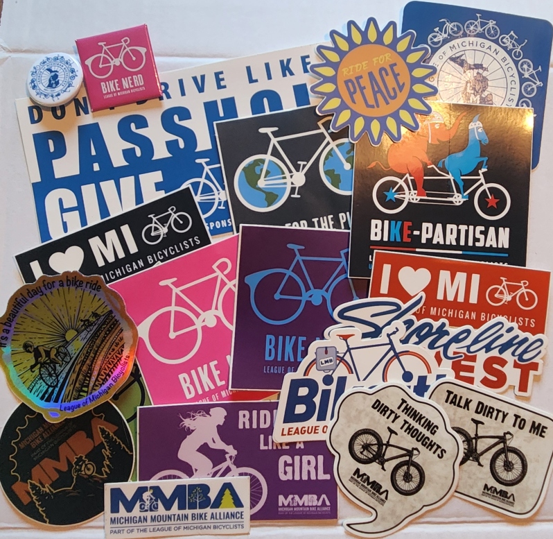 Product Description: Get a combination of 15LMB stickers and pins!</br></br>Combinations mayvary.</br> LMB Stickers and Pins Galore