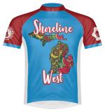 Product Description: Stay visible while showing your Shoreline West spirit!</br></br>The 2018 Shoreline West jersey features bright colors and the classic Shoreline West sunflower and lighthouse imagery. It's sure to keep you visible as you cruise on Michigan's roadways!</br></br>All of LMB's jerseys are crafted with elite fabrics and advanced fit technology to provide the most comfortable riding experience. Utilizing industry-leading SpeedPro fabric, these jerseys are designed to wick moisture from the surface of the skin and push it to the face of the jersey where it quickly evaporates. This push-pull moisture management system allows the body to maintain a consistent, comfortable body temperature. Jerseys are available in both men's and women's cut.</br></br>Please consult Primal'ssizing guide(standard fit) before placing your order.</br></br>Features:</br></br>Raglan style sleeves</br>3/4 length zip-up</br>Three rearcargo pockets</br> Shoreline West Jersey 2018