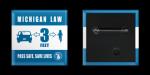 Product Description: Support Michigan's safe passing law!</br></br>Help LMB spread the word about Michigan's new 3-foot safe passing law by displaying a safe passing button! Orders will be shipped to the address you provide. Pricing includes shipping.</br>Proceeds help to fund further advocacy work to advance bicycle-friendly legislation and support LMB's mission.</br> Safe Passing Button